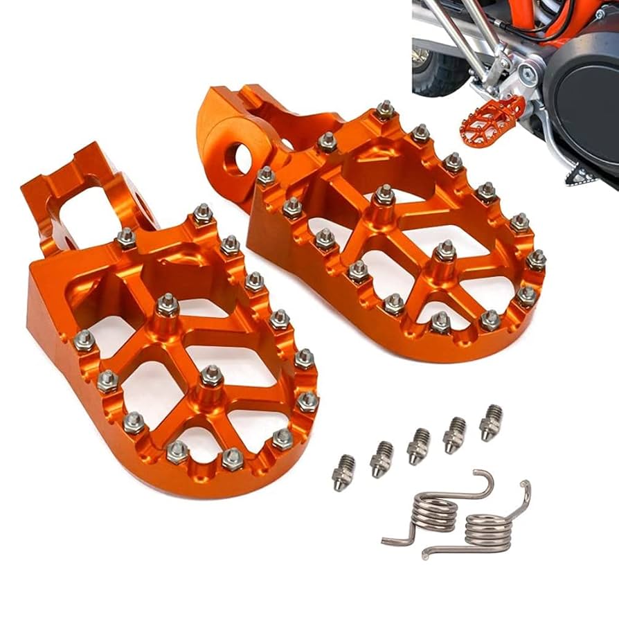 Amazon.com: JFG RACING Dirt Bike Foot Pegs CNC Motorcycle
